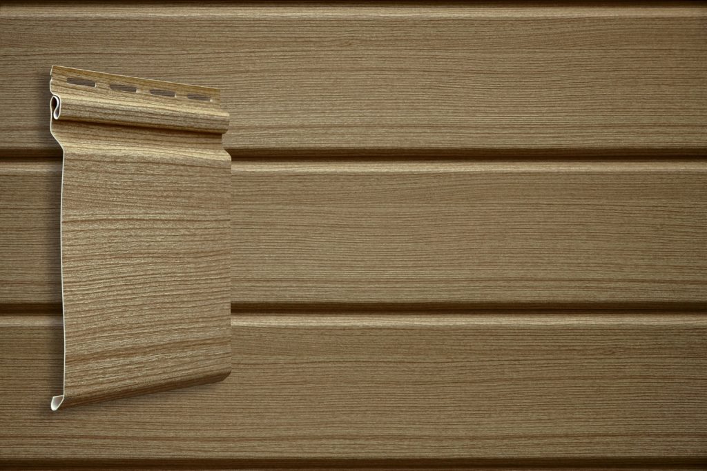 Виниловый сайдинг GL Natural-брус Кедр (TUNDRA)