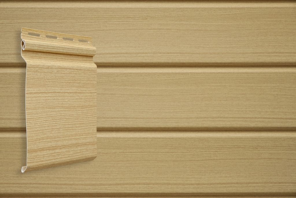 Виниловый сайдинг GL Natural-брус Кедр (TUNDRA)