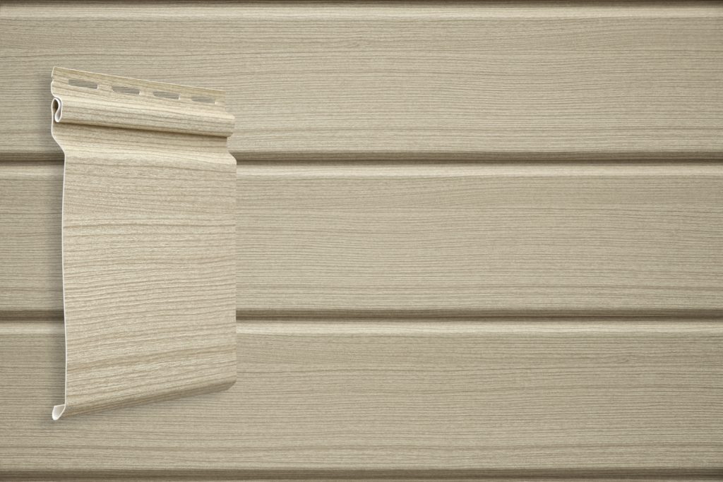 Виниловый сайдинг GL Natural-брус Ясень (TUNDRA)