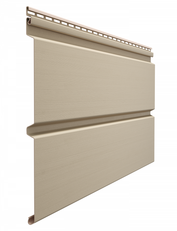 Сайдинг Döcke PREMIUM Брус D6S (Крем-брюле)