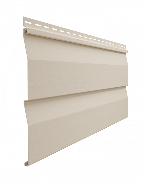 Сайдинг Döcke STANDARD Корабельный брус D4,5D (Сливки)