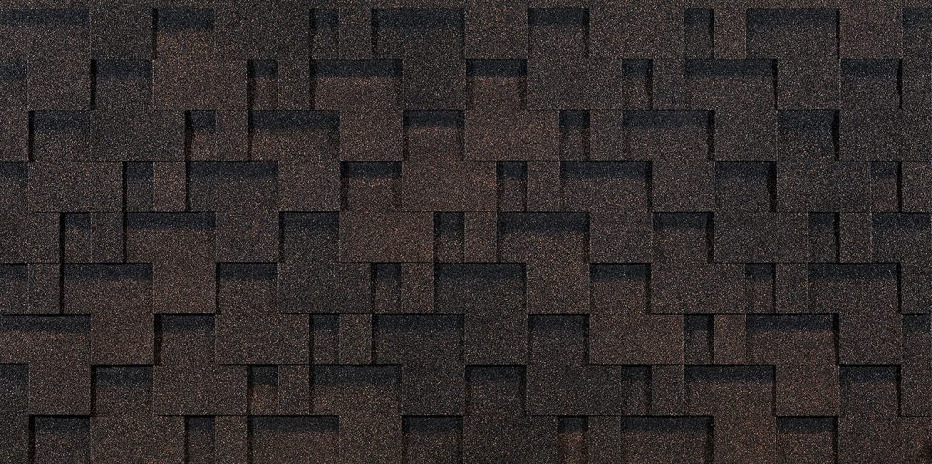 Гибкая битумная черепица Döcke Eurasia Лабиринт, Коричневый