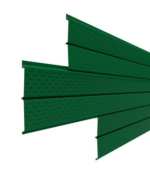 Металлический софит Евробрус Полиэстер RAL6005 0,4 мм