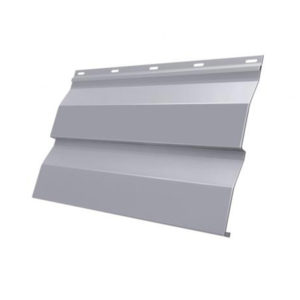 Металлосайдинг "Корабельная доска" Полиэстер 0,4 RAL7004