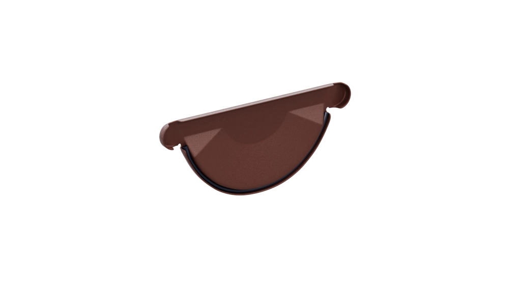 Заглушка желоба полукруглого VEGAStyle ø125 мм