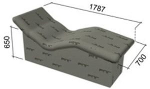 Лежак для хамама Ruspanel Corpo