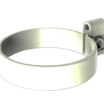 Хомут трубы RUPLAST PVC 125/80