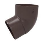 Колено водосточной трубы 67° RUPLAST PVC 125/80