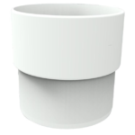 Муфта трубы RUPLAST PVC 125/80