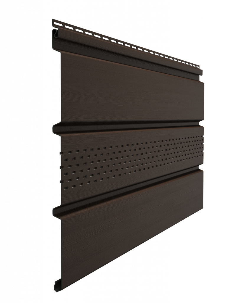Софит Docke Standard T4 с центральной перфорацией шоколад