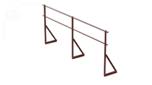 Ограждение кровельное БЮДЖЕТ для МЧ, ПН, мягкой кровли 90 см