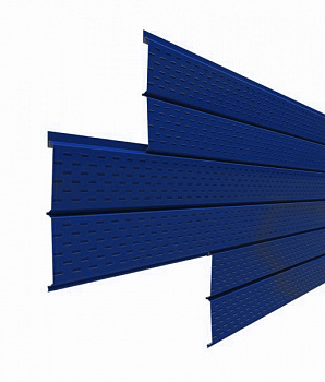 Металлический софит "Евро-брус" Полиэстер, 0,45 мм RAL 5005