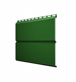 Металлосайдинг "ЕвроБрус" Полиэстер 0,45 RAL 6002