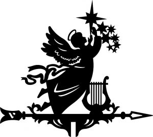 Флюгер средний «Ангел»