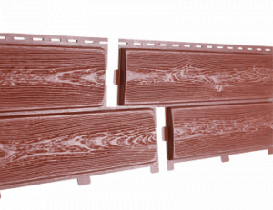 Фасадные панели Хокла COLOR брусника