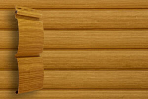 Виниловый сайдинг Grand Line Блок Хаус TUNDRA клен