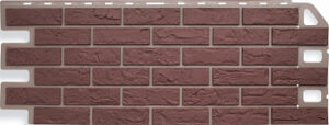 Фасадные панели "Кирпич", красный