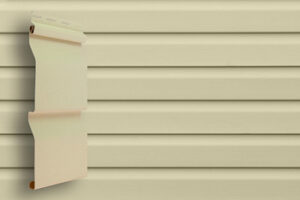 Виниловый сайдинг GL Корабельный брус D4.0 слоновая кость