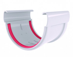 Соединитель желобов для водостока ПВХ 135х90 Grand Line