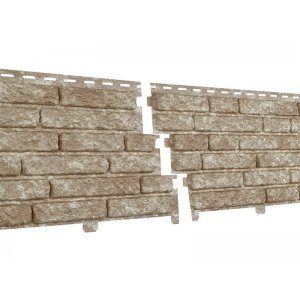 Фасадные панели Stone House. Светло-Бежевый Кварцит