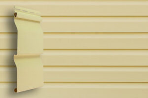 Виниловый сайдинг GL Корабельный брус D4.0 ванильный