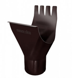 Воронка для ВС металл GL PU 125/90 мм