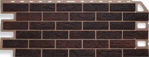 Фасадные панели "Кирпич", жженный