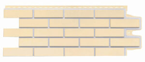 Фасадные панели Grand Line. Клинкерный кирпич Design. Бежевый со швом RAL 7006
