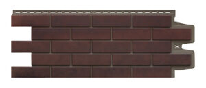 Панели Grand Line Design Plus. Клинкерный кирпич. Кофе с темно-бежевым швом