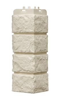 Угол "Колотый камень" молочный. Grand Line. Classic