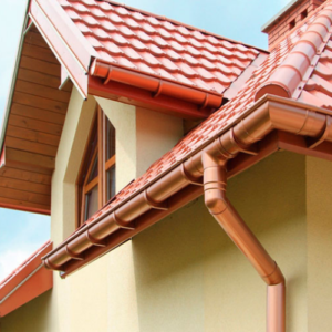 Металлический водосток Grand Line 125×90