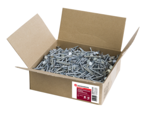 Ершённые гвозди оцинкованные SHINGLAS 30Х3,5 мм, 5 кг