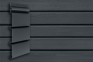 Виниловый сайдинг Grand Line Архитектурный Графит (Акрил)