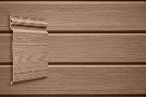 Виниловый сайдинг GL Natural-брус Рябина (TUNDRA)