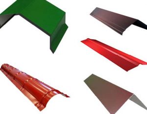 Доборные элементы металлочерепицы