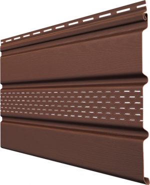 Софит частично перфорированный шоколадный от Grand Line