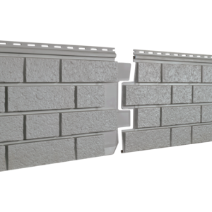 Фасадные панели Стоун Хаус S-Lock Клинкер Нордик Дым