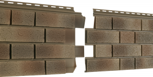 Фасадные панели Стоун Хаус S-Lock Клинкер Нордик Песок