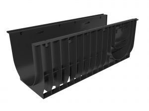 Лоток водоотводный Gidrolica Standart DN300 ЛВ-30.38.38 - пластиковый