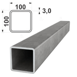 Труба профильная квадратная 100х100х3 мм