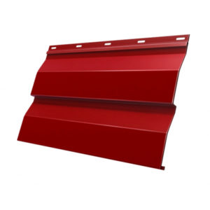 Металлосайдинг "Корабельная доска" Полиэстер 0,4 RAL3011