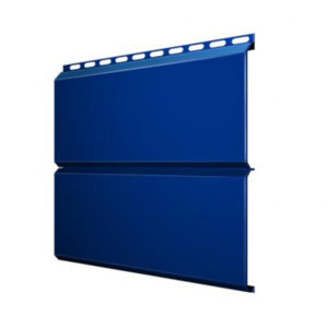 Металлический сайдинг ЕвроБрус Полиэстер RAL5005 0,4 мм