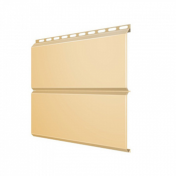 Металлосайдинг "ЕвроБрус" Полиэстер 0,45 RAL1014