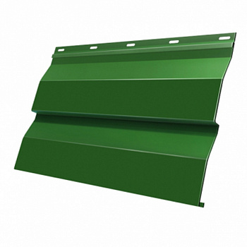 Металлосайдинг "Корабельная доска" Полиэстер 0,45 RAL 6002