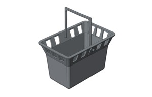 Корзина для дождеприемника Gidrolica Point 300x300