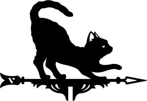 Флюгер средний «Кошка»