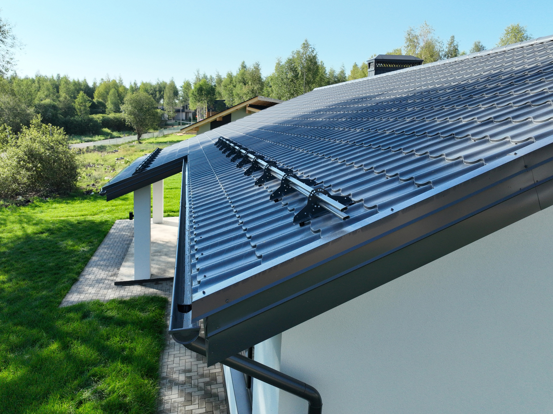 Снегозадержатель трубчатый универсальный Optima 3 м