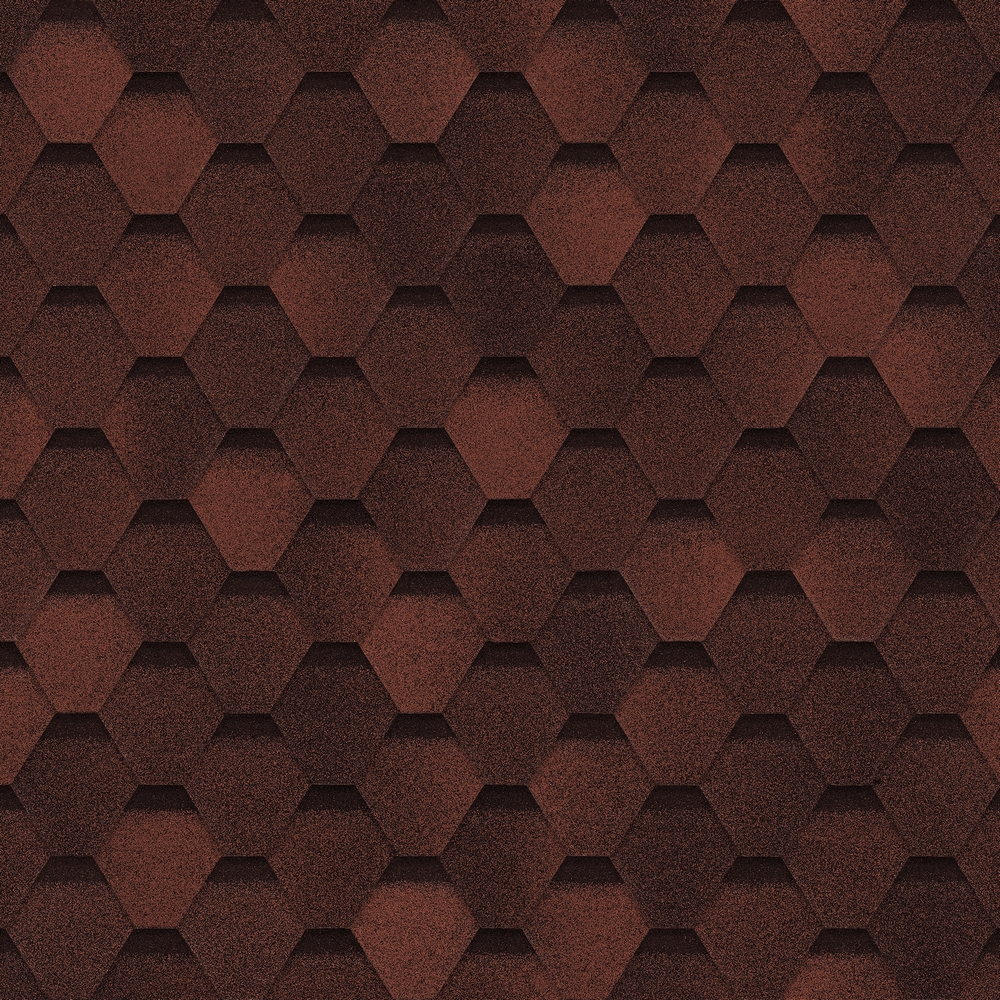 Мягкая кровля «Оптима Соната», Красный