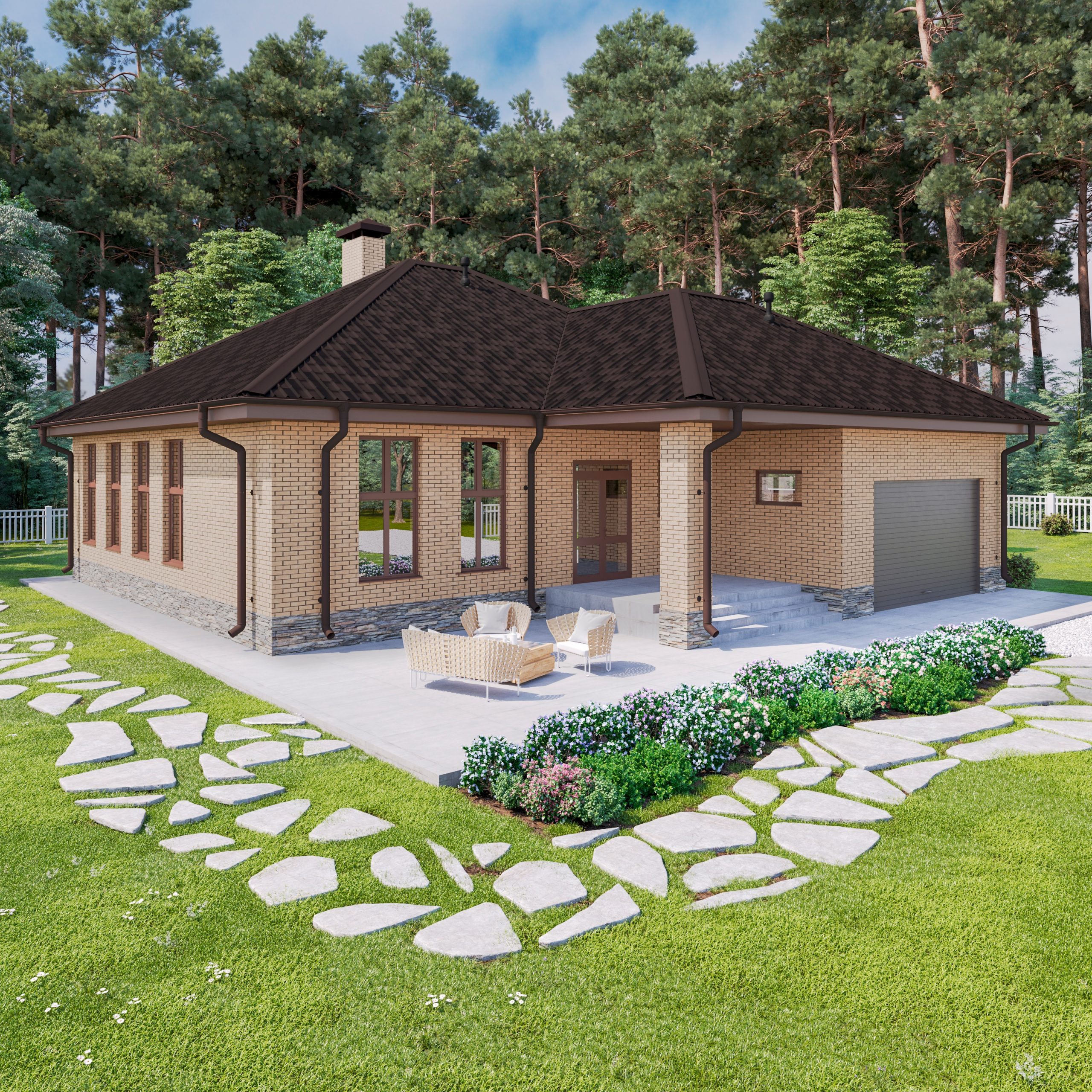 Черепица Ондувилла Брауни