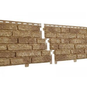 Фасадные панели Stone House. Темно-бежевый Кварцит